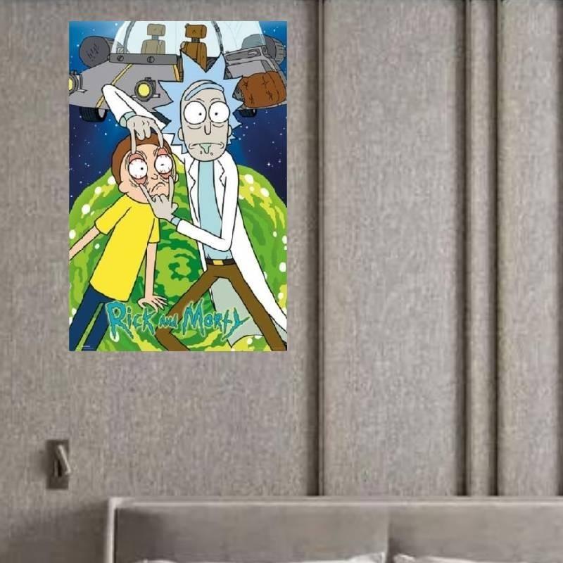 High-quality Pp Adhesive Anime Poster With Modern Decorative Art For Living Room