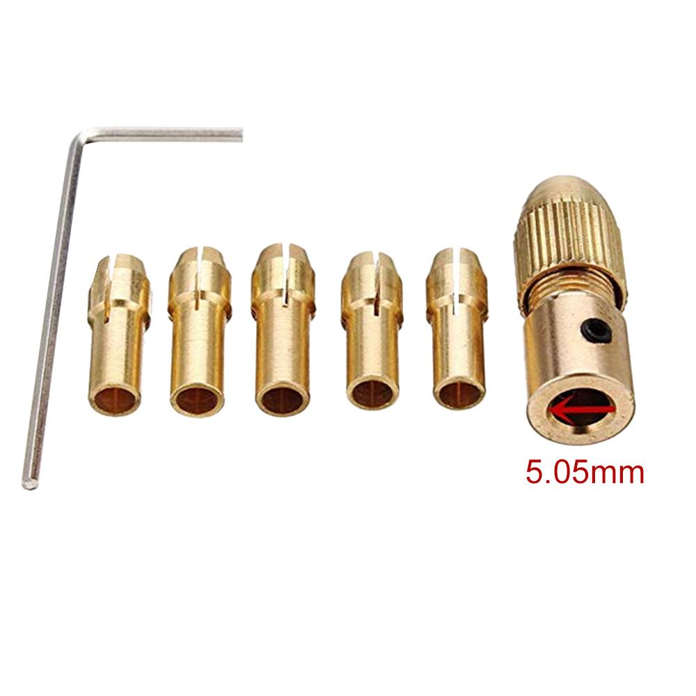 Buy 7pcs Small Electric Drill Bit Collet Twist Drill Chuck Tool for 5