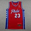 Sezóna 2026 NBA 76ers Vyšívaný Basketbalový Dres Bez Rukávů Č. 23 Vesta Muži Ženy