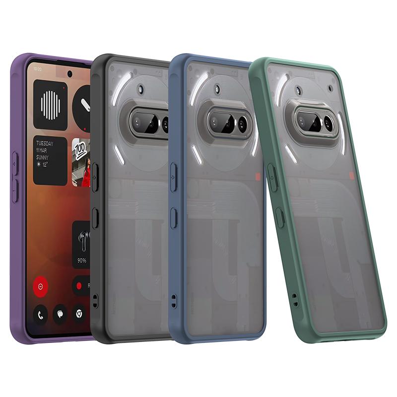 Anti-Fingerprint Case for Nothing Phone 3A Pro Phone3a Shockproof Hard Protection Mobile Phone Accessories Cases