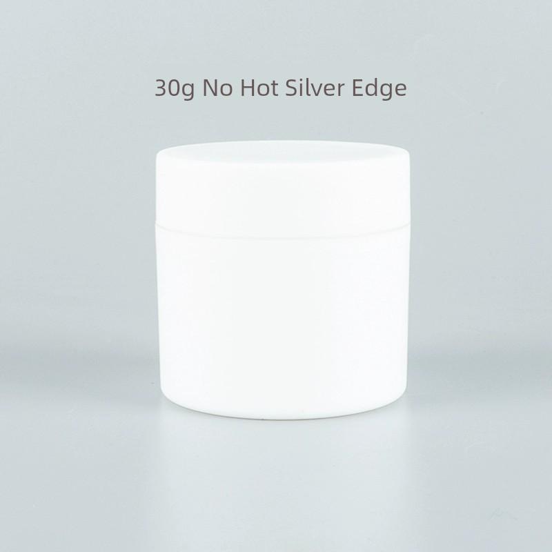 Storage Bottle White Double Layer Cream Box 30g кремовый/серебряный