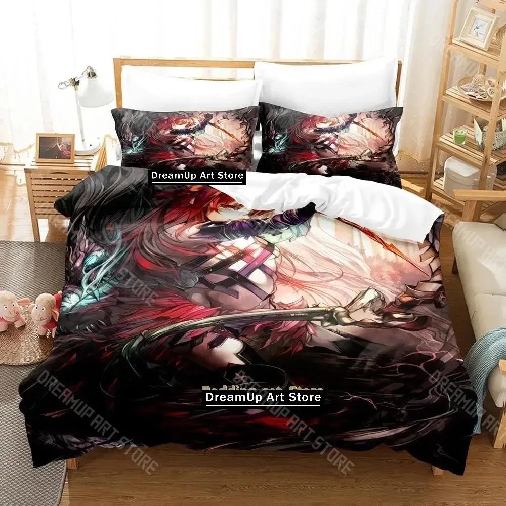 3D Print Lord of Vermillion Bedding Set Single Twin Full Queen King Size Bed Set Adult Kid Bedroom Duvetcover Set
