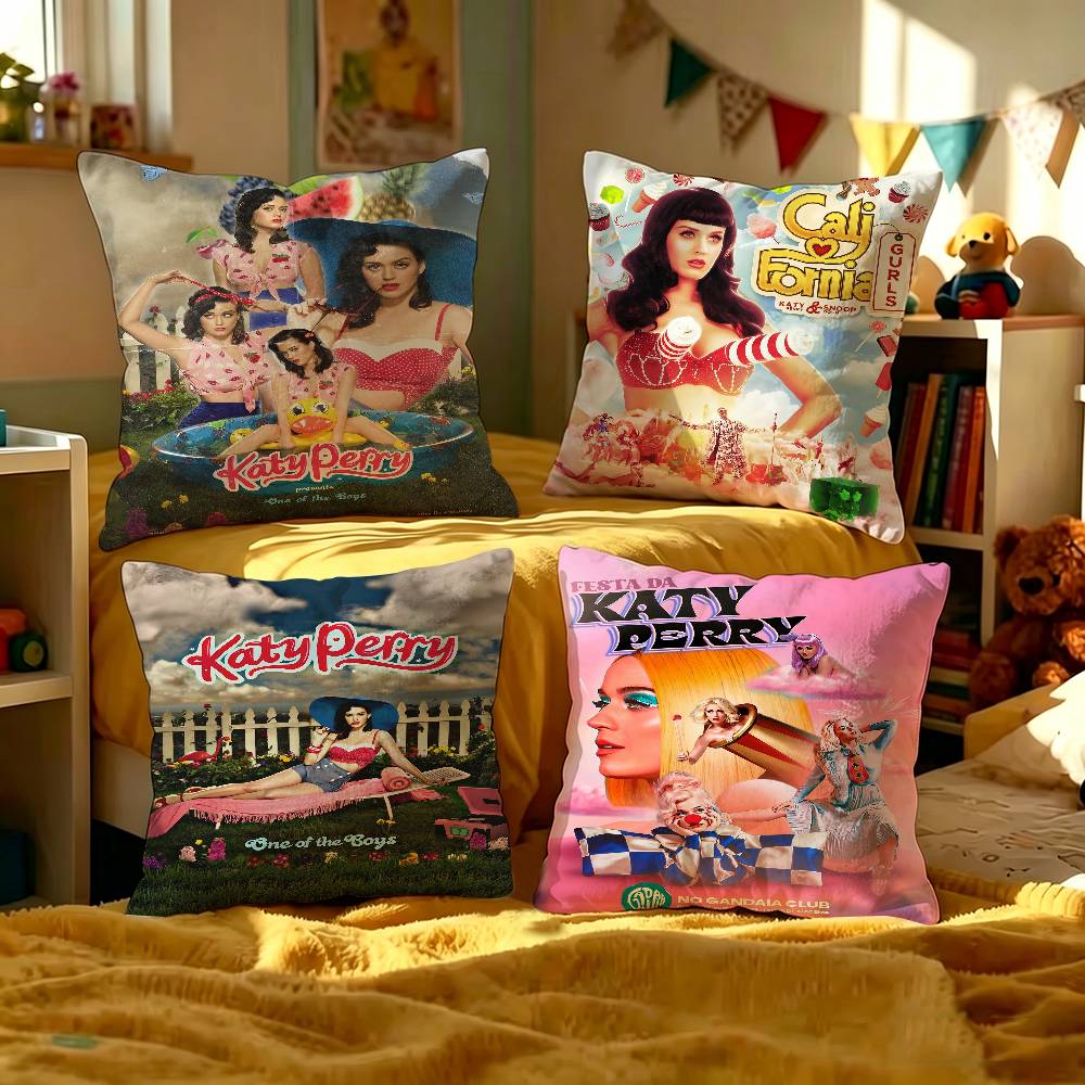 Singer KKaty PPerry Pillow Gifts Home Office Furnishings Bedroom Sofa Car Cushion Cover Case xcm