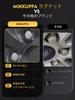 MIKKUPPA Wheel Nuts M12 x P1.5, Bag Type, Suitable for Mazda, Daihatsu and Mitsubishi,