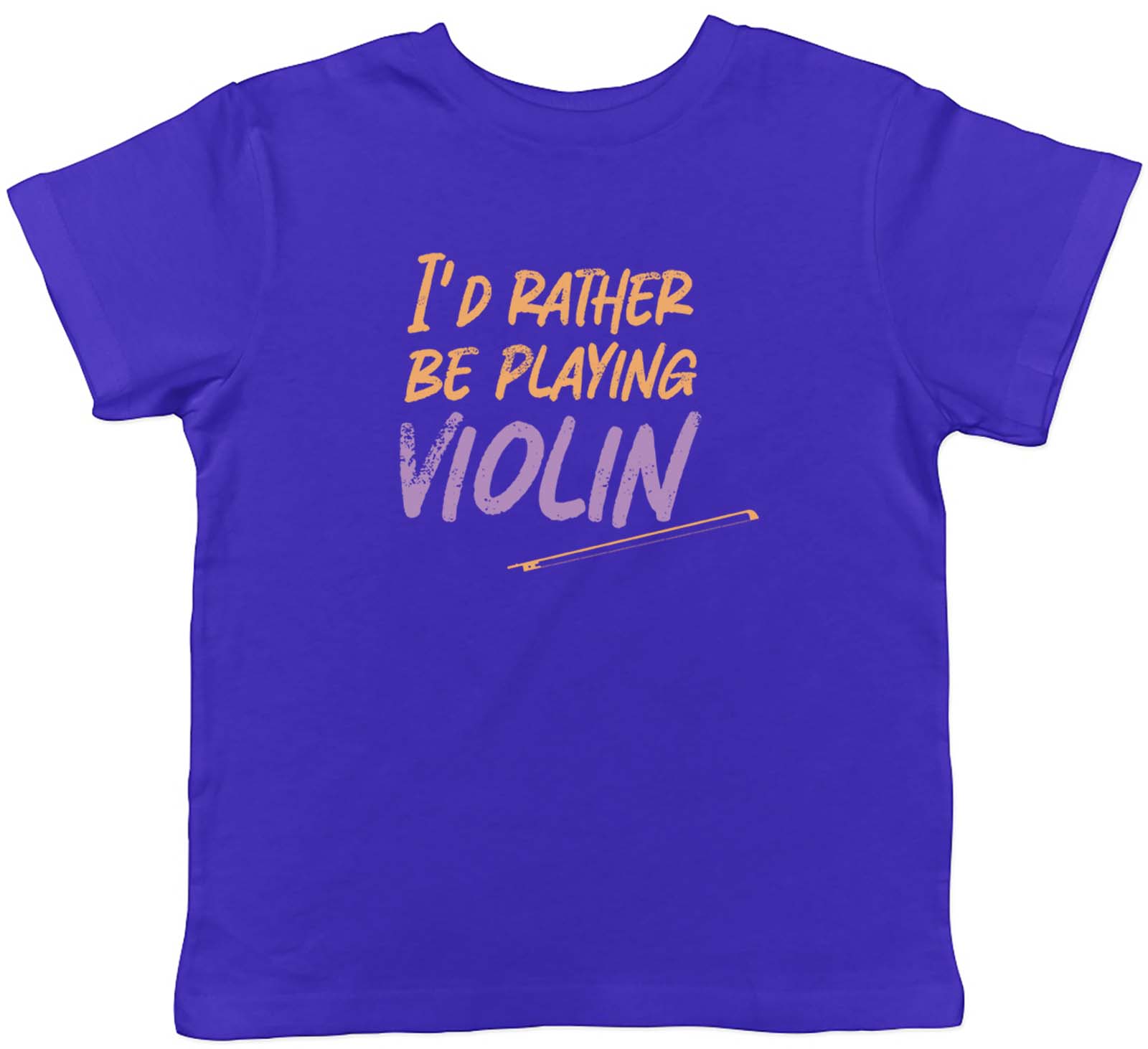I d Rather be Playing Violin Kids T-Shirt Funny Joke Violinist Children Boy Girl 140