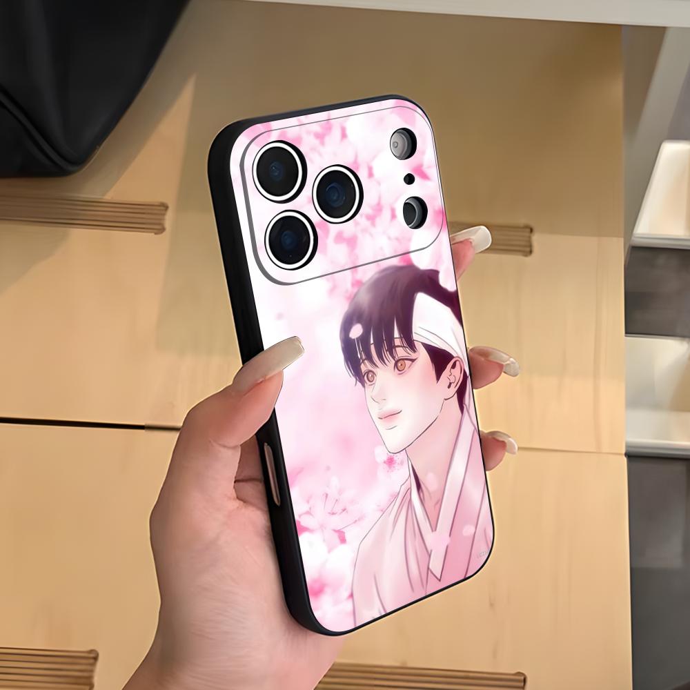 Painter The-w-Nights-Anime Phone Case For IPhone 17 Air 16 E Pro Max 15 14 13 Mini 12 Pro 11 Max Plus Black Soft Shell