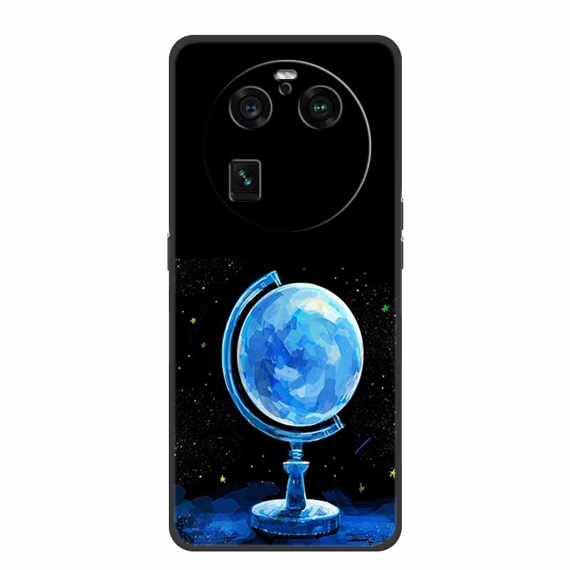 For Oppo Find X6 Pro Case Astronaut Soft Silicone Shockproof Phone Back Cover Cases for Oppo Find X6 Pro 5G Spaceman Lion Shell