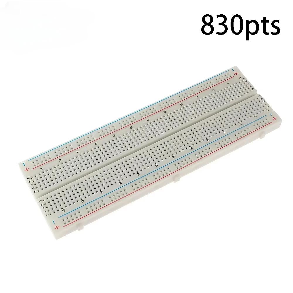 MB-102 Breadboard Set DIY Project Starter Kit Electrolytic Capacitor Resistor Led Hole Breadboard for Arduino UNO R3 Beginner