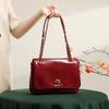 Large-capacity Fashionable Chain Small Square Bag, Niche Design Women's Bag, Versatile Single-shoulder Bag for Casual Commuting