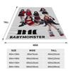 Babymonsters KPOP Flanellen Deken Geweldige Plaid Dekens voor Thuis 200x150cm Spreien,