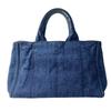 Used PRADAShoulder Bag Blue Denim Women