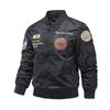Vintage Pilot Bomber Flight Jacket Heren Luchtmacht Herenkleding Winterlegerjassen Borduurjassen