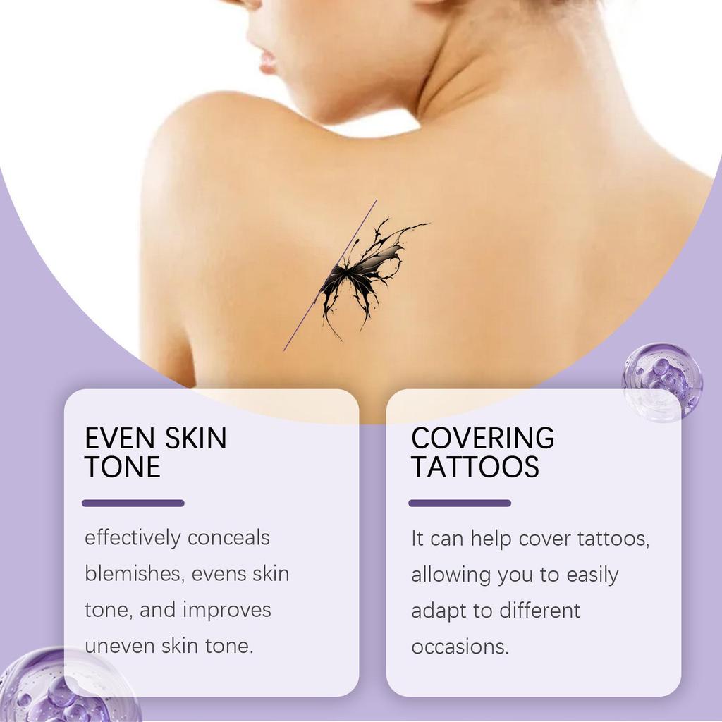 EELHOE Long-Lasting Body Concealer Cream: Evens Skin Tone & Covers Blemishes