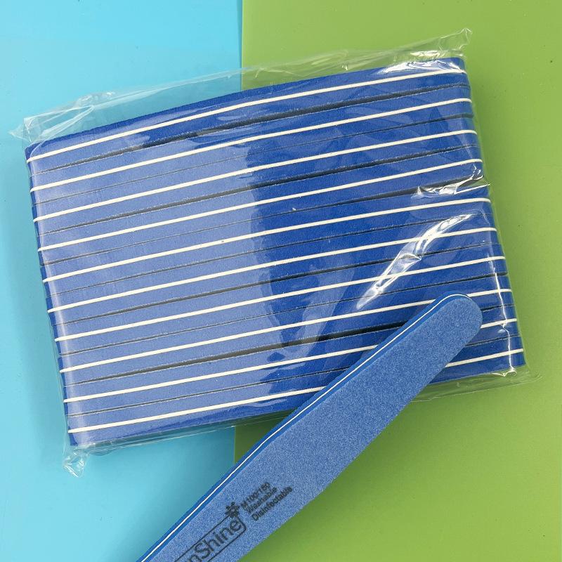 Nail Art Tool Set Diamond-Shape Sponge Files Double-Sided Nail Files Accessories Nail Art Buffing Strips Polishing Strips