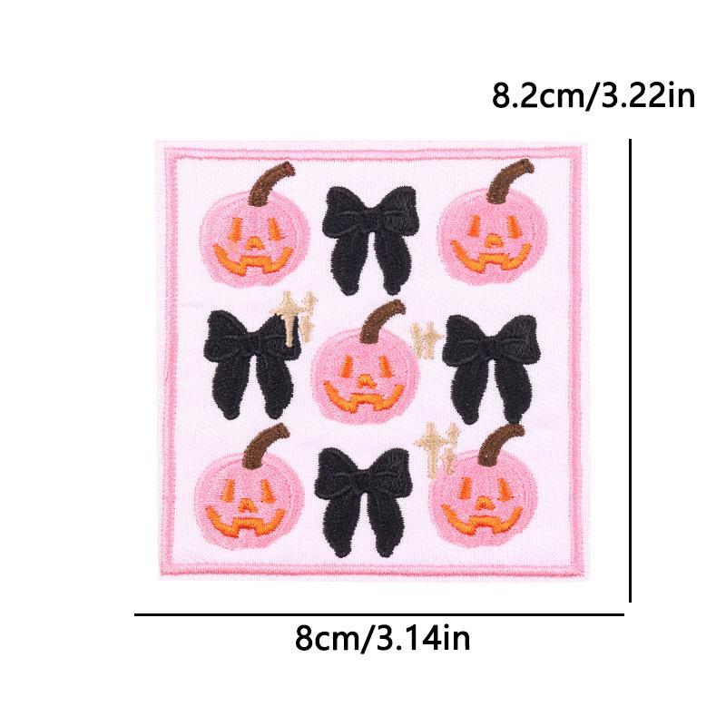 10Pcs Christmas Merry Embroidered Patches Christmas Santa Claus,Bow,Tree,Boots Patch Iron On Patches For Clothing Letter Badges