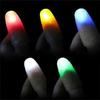 4pcs Kids Amazing Fantastic Glow Toys Children Luminous Gifts Decor Novelty Funny LED Light Flashing Fingers Magic Trick Props