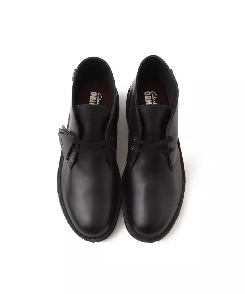 26182806 Clarks Desert BT GORE-TEX Black Leather (Men's)