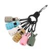 6PCS Easy Clip Squid Jig Hook Protector with Carabiner Squid Jig Bait Protector  Sea Fishing