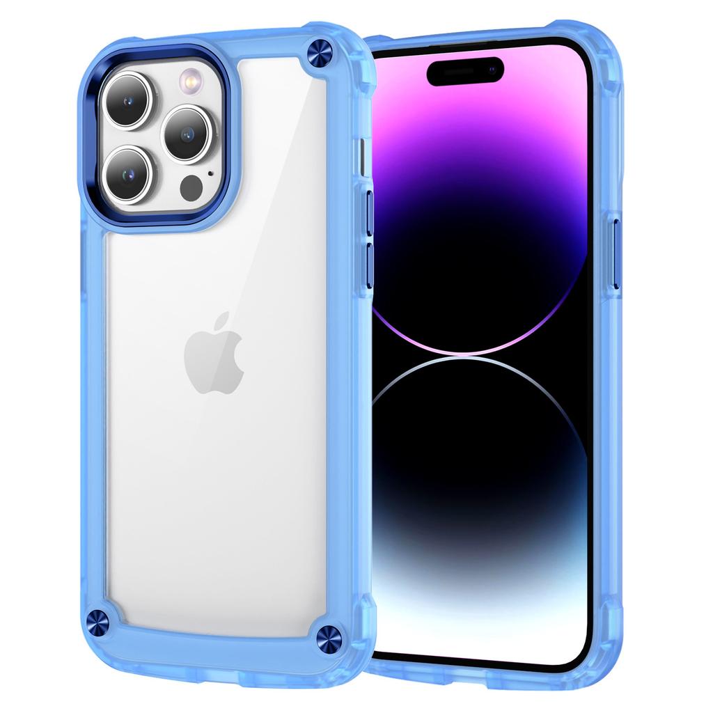 Applicable iPhone15promax Mobile Phone Case Super Anti-drop Apple 14 Transparent Protective Case 13 Wholesale 12