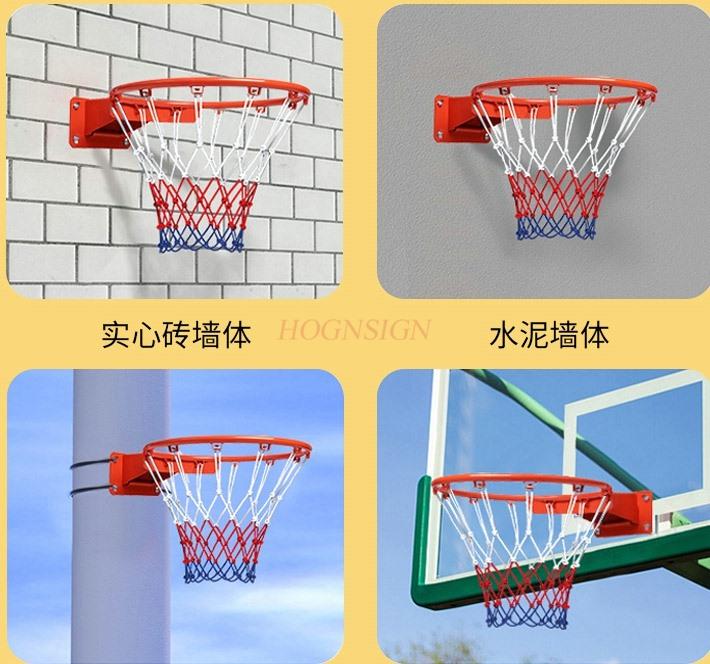 Basketball Frame Standard Basketball Frame Shooting Wall Mounted Adult Children Outdoor Indoor And Outdoor Basketball Circle