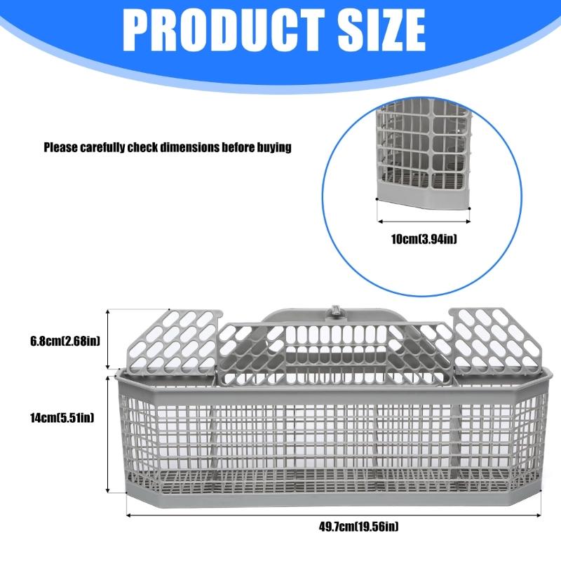 Multifunctional Dishwasher Utensilx Container Plastic Cutlery Holder for Dishwasher of Various Small Kitchen Gadget