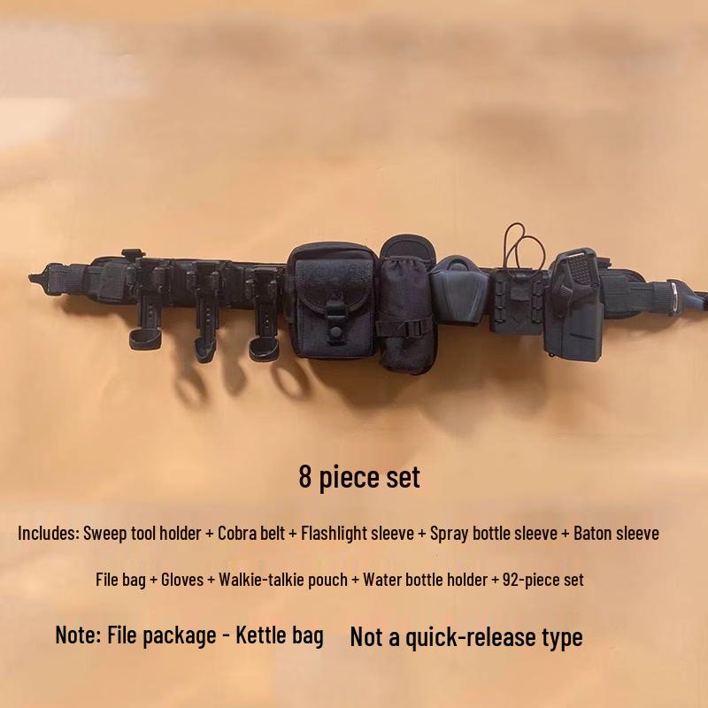Tactical 8-Piece Gear Set