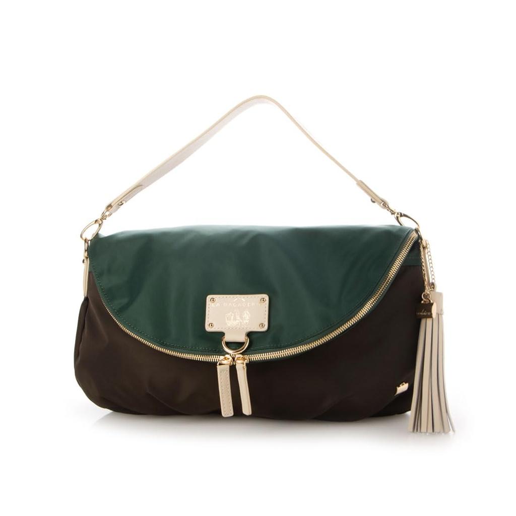 Pochette Waterproof Nylon 3way Bag Dark Green [Rabaga Jerry] Women's (85)