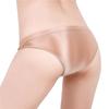 Silky, Shiny, Low-Rise Thong - Transparent, Sexy, Plus Size, European & American Fit
