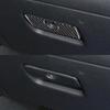 For Chevrolet Camaro 2010-2015 Carbon Fiber Passenger Storage Box Cover Trim