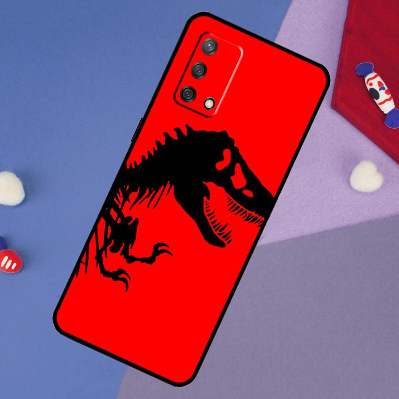 Dragon Dinosaurs Case For Oppo A60 A80 A40 A6 A5 Pro A15 A16 A17 A57 A94 A74 A54 A76 A96 A18 A38 A58 A78 A98