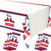 Chile Flag Party Tablecloth With Waterproof Material For Celebrations And Events