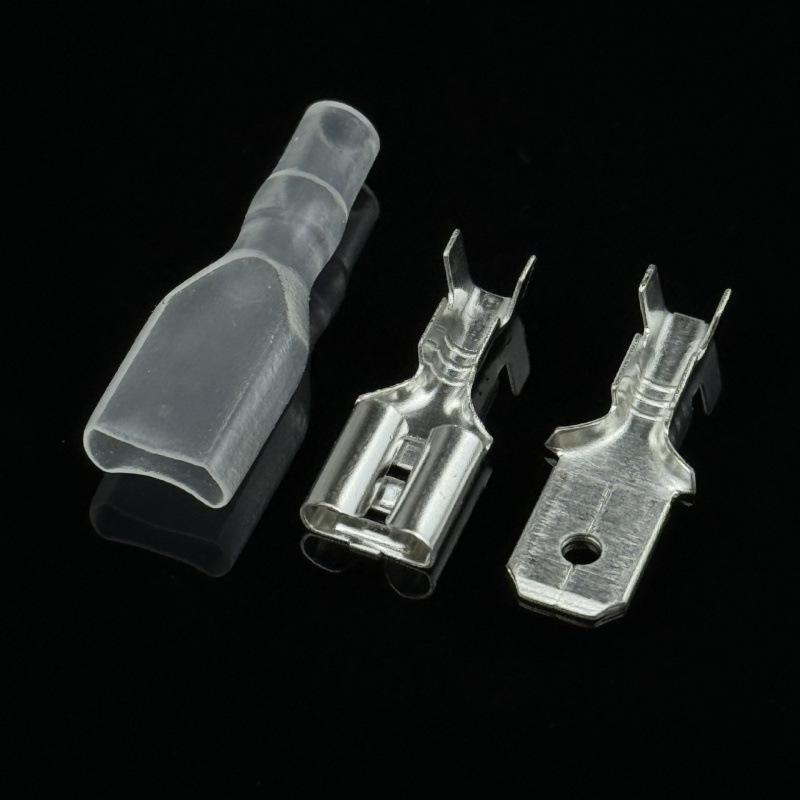 2.2/2.8/4.8/6.3 Spade Terminal Female & Male Wiring Connector Sheath