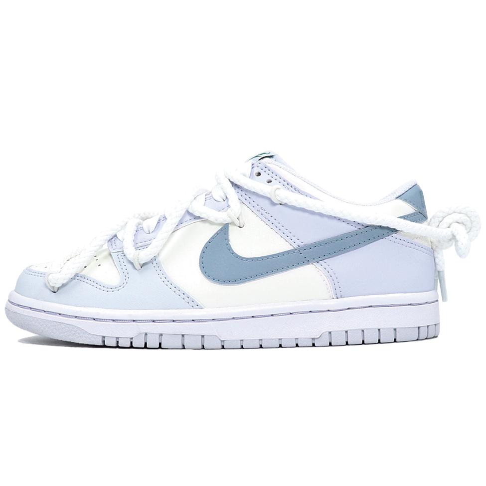 

Nike Dunk Sweet Sister Shoes Low-Top Year Of The Dragon Limited Edition Skateboard Shoes Women s Gray White Blue FD1232-002(Team25-) 36