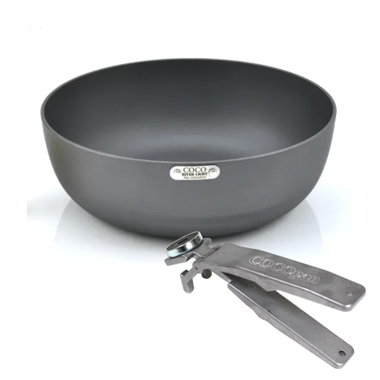 

Iron pot (Authentic, Made in Japan, Lightweight Iron Pot with Magnetic Gripper Set, 24cm)