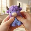 Highland Cow Sensory Toy Squeeze Sensory Toys Highland Cow Stress Balls Gift Anxiety Relief Fidget Party Favor