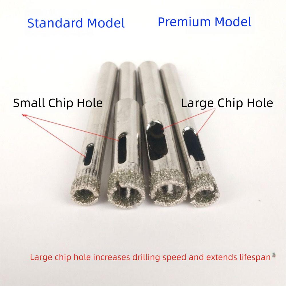 Large Size Glass Punch Electroplated Bit Punch Drill Bits Tile Wall Punch  Tile Installation