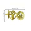 Punk Hip Hop Hollow Heart Teeth Caps for Women Men Vintage Silver Double Love Star Tooth Grills Couple Jewelry Accessories