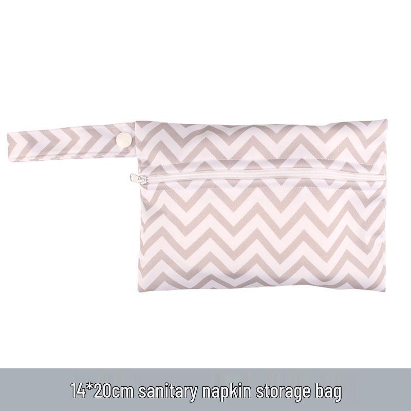 New 23cm Washable Graphene Cotton Antibacterial Reusable Menstrual Pads