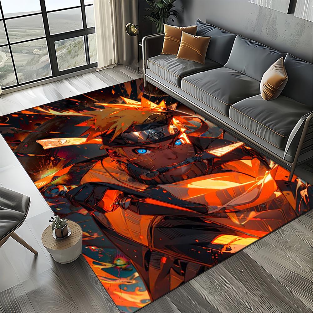 Cartoon 3D I-Itachi Japan Anime Carpet Rug for Living Room Bedroom Home Sofa Decoration,Kid Play Area Rug Non-slip Floor Mat