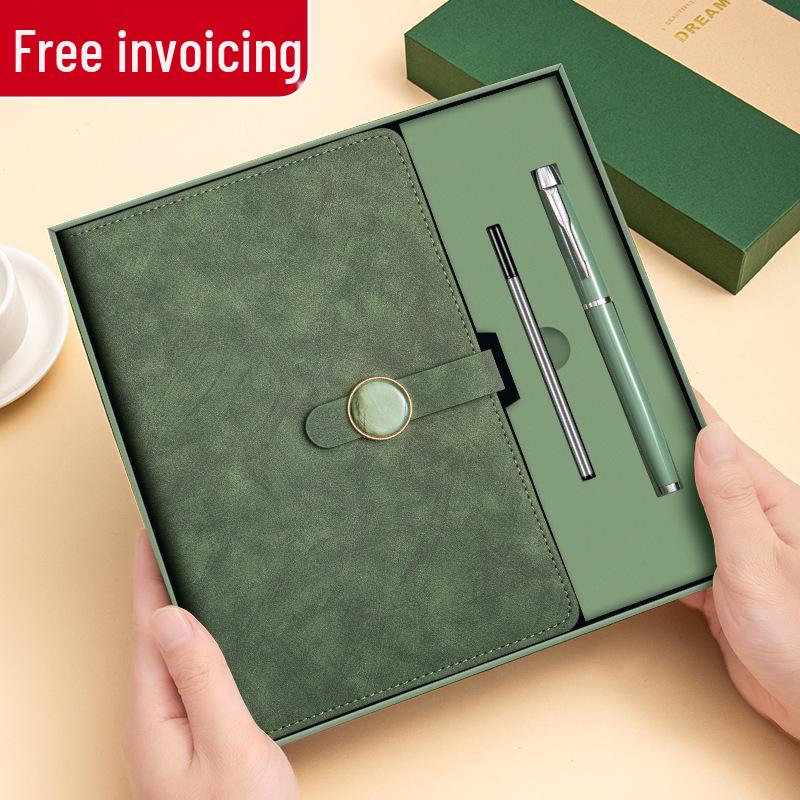 A5 Premium Business Notebook Gift Set - Stylish Stationery Souvenir with Custom Logo