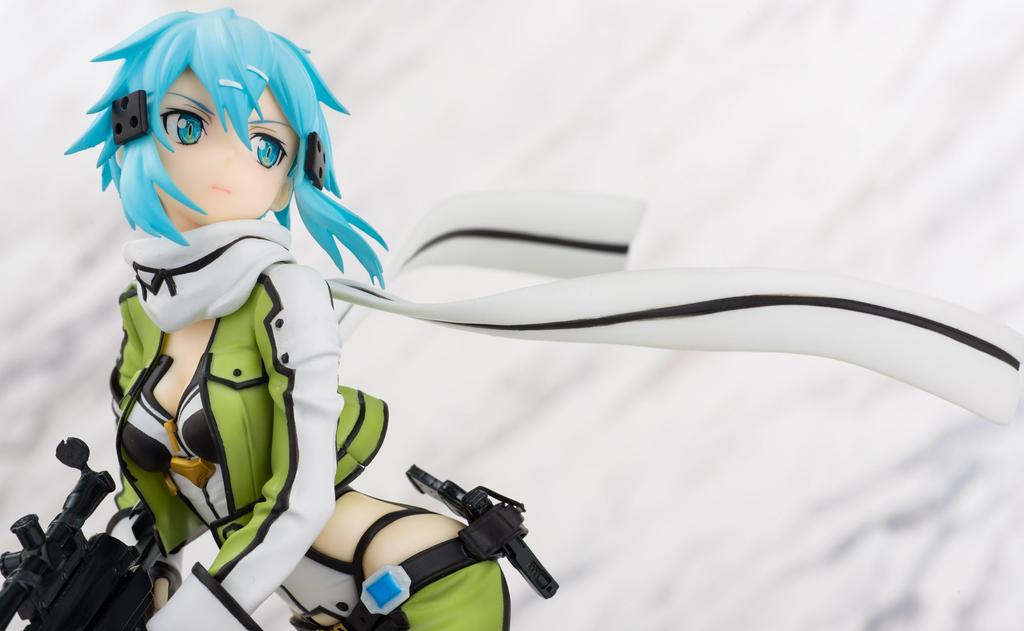 Sword Art Online II Sinon Scale PVC Painted Complete Figure 1/8