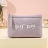 Compact Multi-functional Canvas Cosmetic Bag & Pencil Case for Women and Students