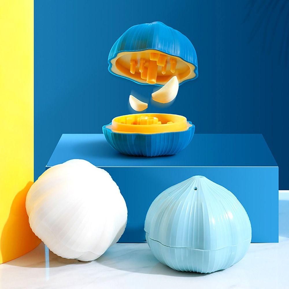 Garlic Shape Manual Garlic Press Plastic Chili Ginger Masher Creative Kitchen Tools  Household