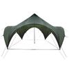 Party Tent Army Green 400 x 400 x 320 cm Polyester and Steel