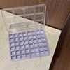 Plastic Nail Accessories Storage Box 48 Grids Home Storage Case New Bead Screw Container  Home