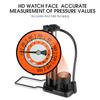 WEST BIKING Bike Foot Pump 160PSI High Pressure Portable Bicycle Tire Inflator with Gauge for Schrader Presta Valves MTB Bike
