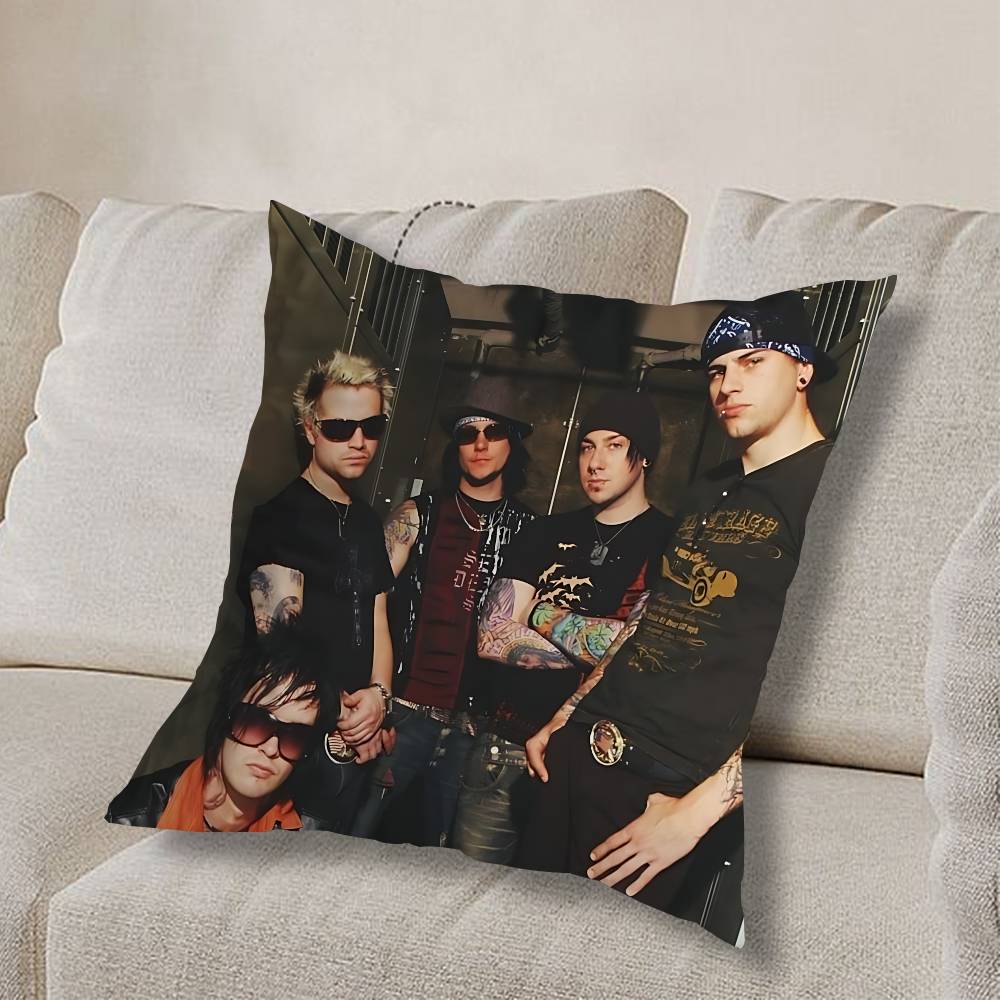 Cool A7X A-Avenged Sevenfold Pillow Case Pillow Case Living Room Sofa Cushion Cover Suitable For Home Bedroom Room Decoration