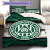 Viborg FF Logo Bedding Quilt Set Quilt Cover Pillowcase Home Decoration Birthday Gift (1 * Duvet Cover + 2 * Pillowcase, Without Core)