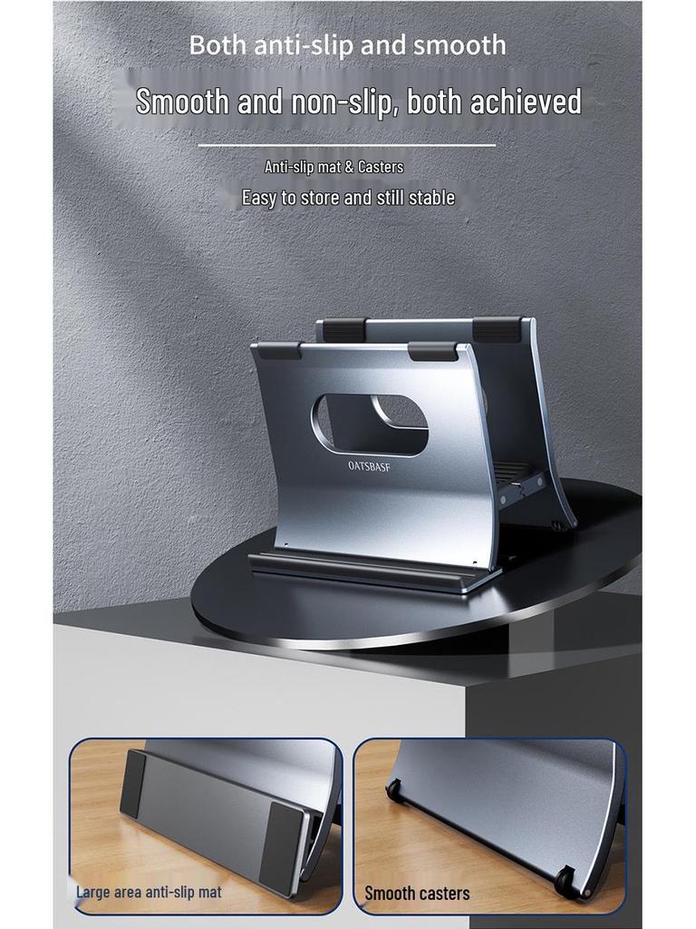 Paifan 2026 Alloy Desktop Stand for Laptops, Tablets, and Phones - Automatic Gravity Storage