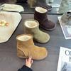 Small Potato Birkenstocks Winter Velvet Warm Snow Boots Thick-soled Non-slip Short Boots Cotton Shoes Heightening Boots
